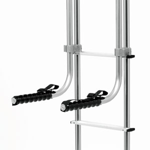Ladder Mounted Chair Rack